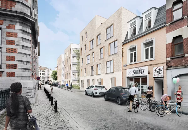Logements sociaux POUR R²D² Bruxelles